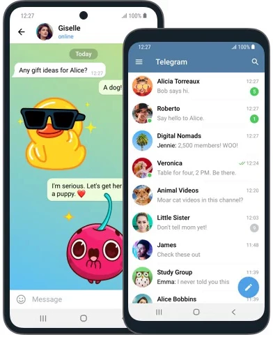 телеграм для Android