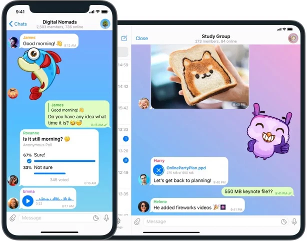 телеграм для iPhone и iPad